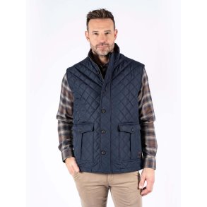 Vatteret vest, navy - Preend - TILBUD
