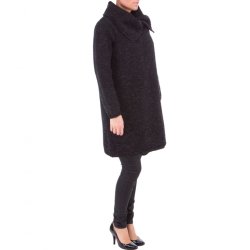 Sl-om-jakke i fed strik. 100% Ren Ny Uld. Tilbud