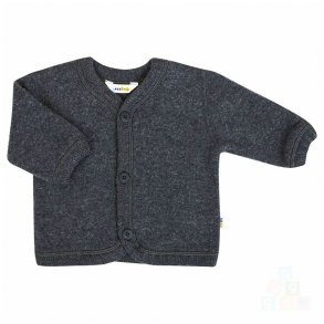 Cardigan, heavy wool fra JOHA, 100% uld