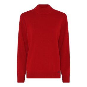 Bluse med cashmere fra Micha - TILBUD