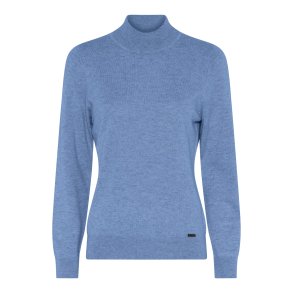 Bluse med cashmere fra Micha - TILBUD