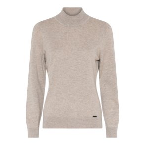 Bluse med cashmere fra Micha - TILBUD