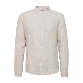 Hrskjorte med kinakrave, 100% hr, TILBUD