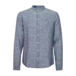 Hrskjorte med kinakrave, 100% hr, TILBUD