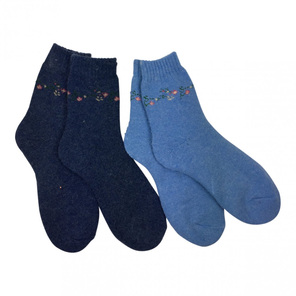 2-pack sokker med angora, bløde og lune TILBUD - Strømper og - Nature