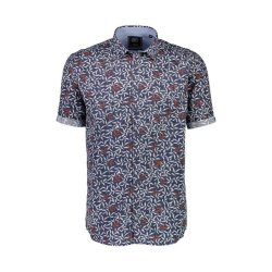 Kortrmet skjorte i 4 farver, Jacks, strygefri. TILBUD