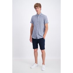 Kortrmet skjorte fra Lindbergh, hr og bomuld. TILBUD