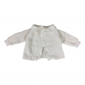 Baby-cardigan, 100% kologisk bomuld TILBUD