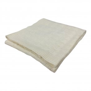 Babyplaid i 100% kologisk merinould TILBUD