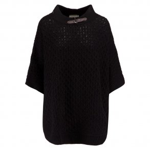 Strikket poncho fra Micha, TILBUD