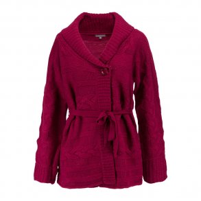 Strikcardigan, 70% Ren Ny Uld. TILBUD