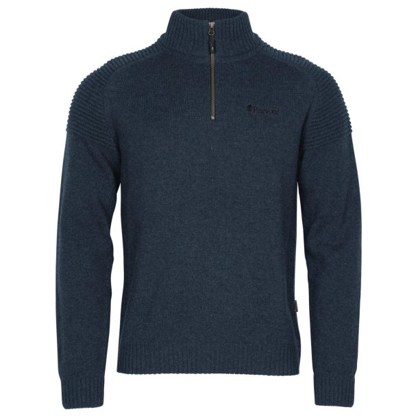 Sweater Vrnamo 5106. 100% Ren Ny Uld. Navy - PINEWOOD. TILBUD