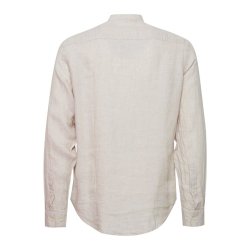 Hrskjorte med kinakrave, 100% hr, TILBUD