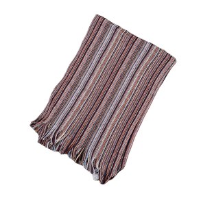 Halstrklde, multistrib, 100% Ren Ny ULd, TILBUD