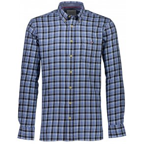 Skjorte fra BISON, 100% bomuld. TILBUD