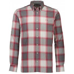 Skjorte fra BISON, 100% bomuld. TILBUD