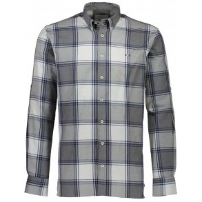 Skjorte fra BISON, 100% bomuld. TILBUD