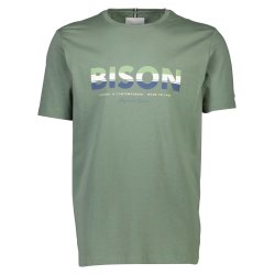 T-shirt fra BISON, 100% bomuld, TILBUD
