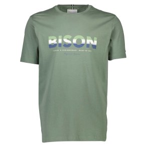 T-shirt fra BISON, 100% bomuld, TILBUD