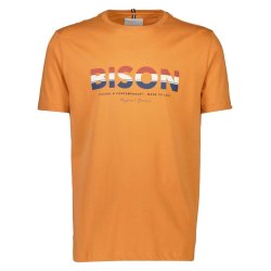 T-shirt fra BISON, 100% bomuld, TILBUD