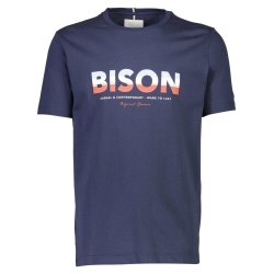 T-shirt fra BISON, 100% bomuld, TILBUD