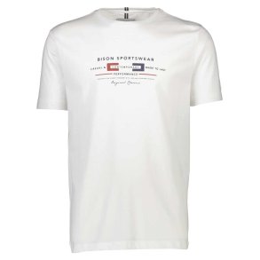 T-shirt fra BISON, 100% bomuld, TILBUD