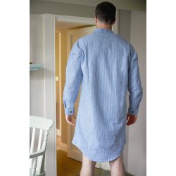 Lang natskjorte til herrer, Irland. 100% bomuld