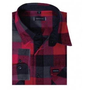Skjorte, flannel, kraftig kvalitetTILBUD