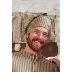 Nathue med kvast, 100% bomuld