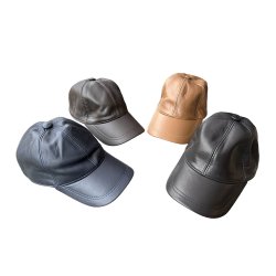 Kasket - lder - 4 farver -  TILBUD