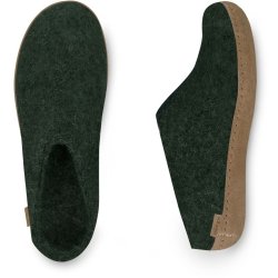 Glerups filttffel med skindsl, FOREST(mrkegrn), TILBUD