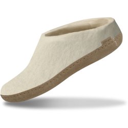 Glerups filttffel med skindsl, WHITE, TILBUD