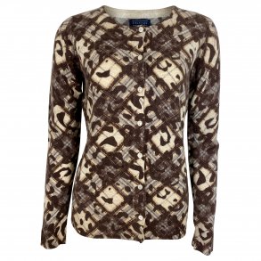 Cardigan, lammeuld. TILBUD