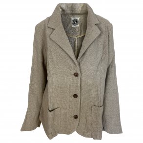 Jakke fra THE EARTH COLLECTION, hr/bomuld. TILBUD