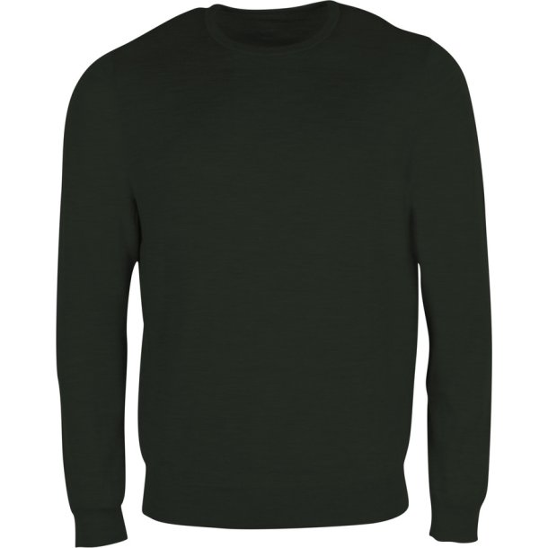 Bluse, army/mrkegrn, 100% merinould fra Kronstadt, TILBUD