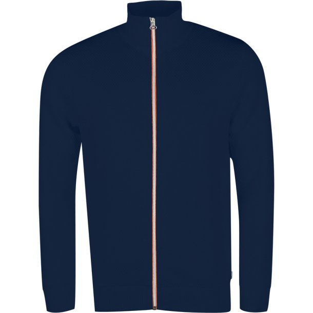 Cardigan fra Kronstadt, navy, TILBUD