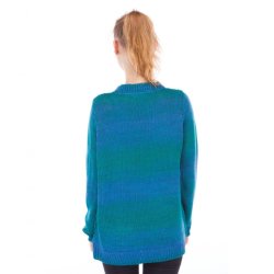 Strik i flot farveskiftegarn. Bluse / trje / sweater. Tilbud