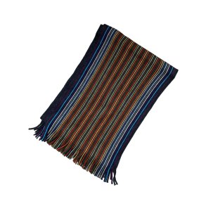 Halstrklde, 100% Ren Ny Uld. Multifarvet. TILBUD