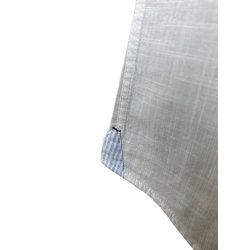 Kortrmet skjorte med kinakrave, bomuld og hr, TILBUD