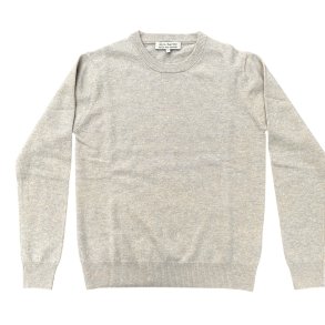 Bluse, 100% merinould - lysebl - dame - lys sand - TILBUD