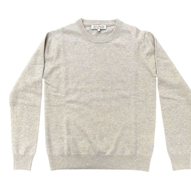 Bluse, 100% merinould - lysebl - dame - lys sand - TILBUD