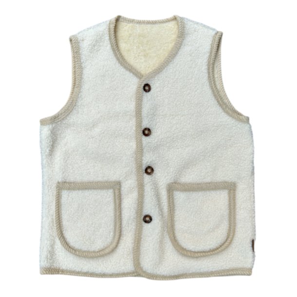 Vest - plys. TILBUD