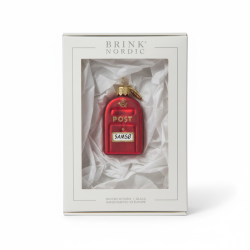 Julepynt - postkasse - SAMS�