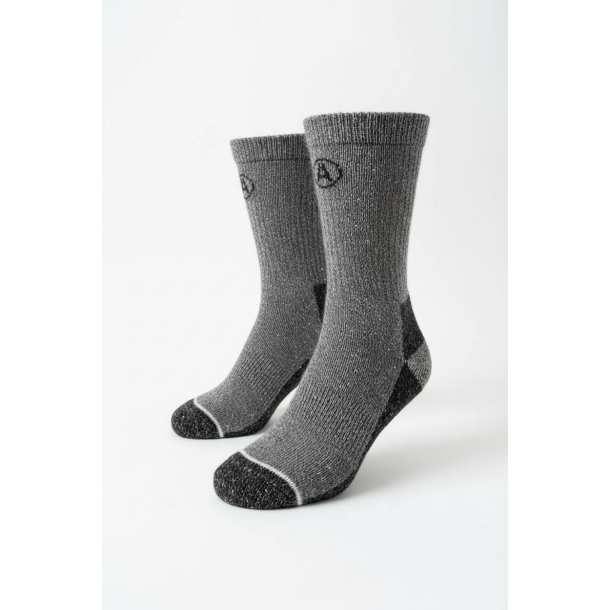 Sokker med alpaca-uld,  bl�dt frotte-for. Tilbud