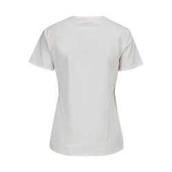 T-shirt, V-hals. Bomuld m. 