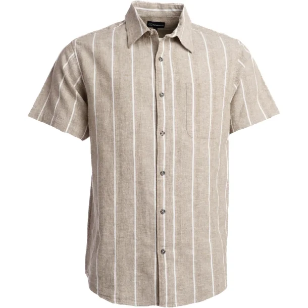 Kort�rmet skjorte med h�r og bomuld - Finesmekker, TILBUD