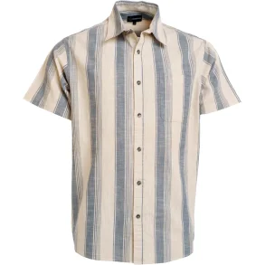  Kort�rmet skjorte med kinakrave, bomuld - Finesmekker, TILBUD