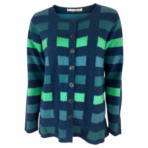 Cardigan fra Mansted, lammeuld. TILBUD