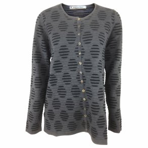 Cardigan i bomuld fra Mansted. TILBUD