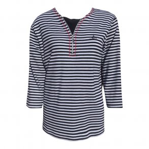 Bluse, 3/4 rmet, 100% bomuld. TILBUD